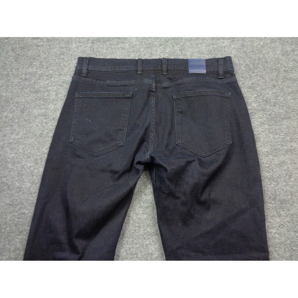 Mugsy Darkest Blues Jeans Men's 36x30 Blue Denim Stretch Comfort Dark Wash - Picture 6 of 13